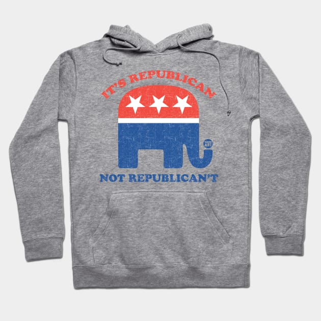 republican Hoodie by toddgoldmanart